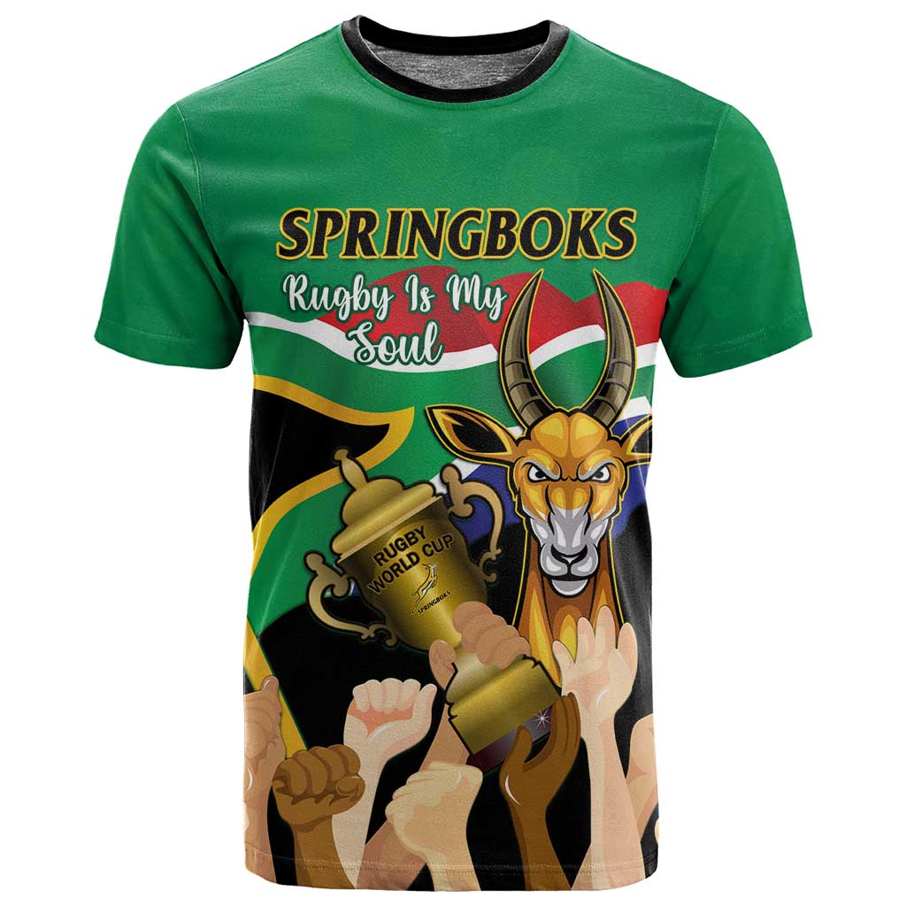 South Africa Special Holiday T shirt Springboks Champions Celebration Rugby Is My Soul