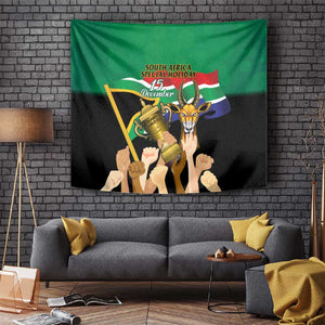 South Africa Special Holiday Tapestry Springboks Champions Celebration Rugby Is My Soul