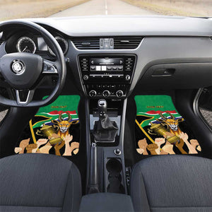 Personalised South Africa Special Holiday Car Mats Springboks Champions Celebration Rugby Is My Soul