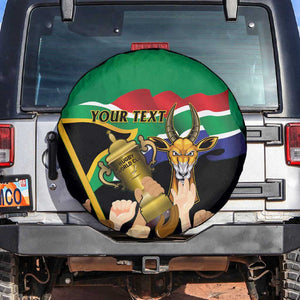 Personalised South Africa Special Holiday Spare Tire Cover Springboks Champions Celebration Rugby Is My Soul