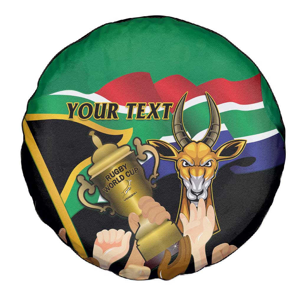 Personalised South Africa Special Holiday Spare Tire Cover Springboks Champions Celebration Rugby Is My Soul