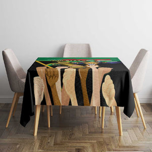 Personalised South Africa Special Holiday Tablecloth Springboks Champions Celebration Rugby Is My Soul