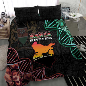 Afro Kenya Bedding Set Kenyan Is In My DNA - Jamhuri Day