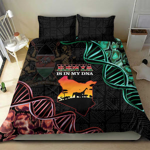 Afro Kenya Bedding Set Kenyan Is In My DNA - Jamhuri Day