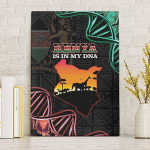 Afro Kenya Canvas Wall Art Kenyan Is In My DNA - Jamhuri Day