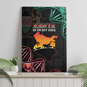 Afro Kenya Canvas Wall Art Kenyan Is In My DNA - Jamhuri Day