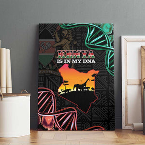 Afro Kenya Canvas Wall Art Kenyan Is In My DNA - Jamhuri Day