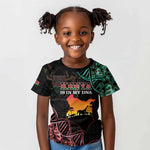 Afro Kenya Kid T shirt Kenyan Is In My DNA - Jamhuri Day