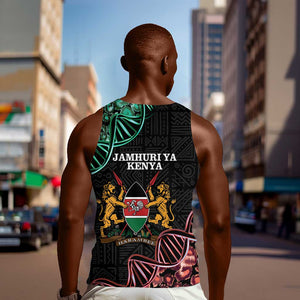 Afro Kenya Men Tank Top Kenyan Is In My DNA - Jamhuri Day