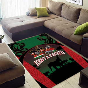 Proud Kenya 254 Area Rug Safari Animals - African Pattern