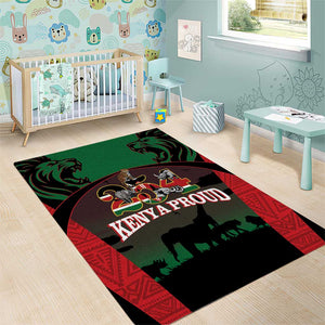 Proud Kenya 254 Area Rug Safari Animals - African Pattern