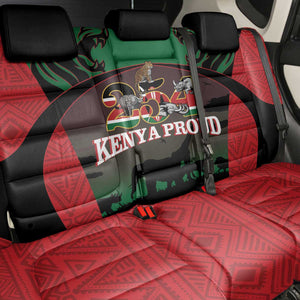 Proud Kenya 254 Back Car Seat Cover Safari Animals - African Pattern