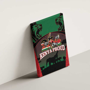 Proud Kenya 254 Canvas Wall Art Safari Animals - African Pattern