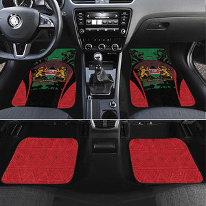 Proud Kenya 254 Car Mats Safari Animals - African Pattern