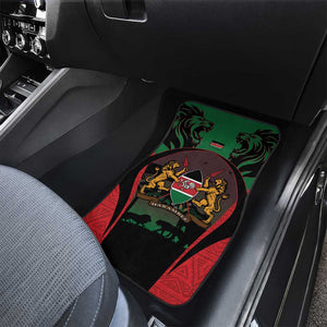 Proud Kenya 254 Car Mats Safari Animals - African Pattern