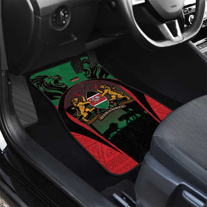 Proud Kenya 254 Car Mats Safari Animals - African Pattern