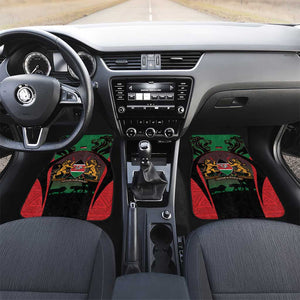 Proud Kenya 254 Car Mats Safari Animals - African Pattern