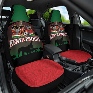 Proud Kenya 254 Car Seat Cover Safari Animals - African Pattern