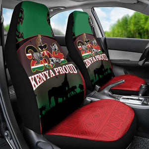 Proud Kenya 254 Car Seat Cover Safari Animals - African Pattern