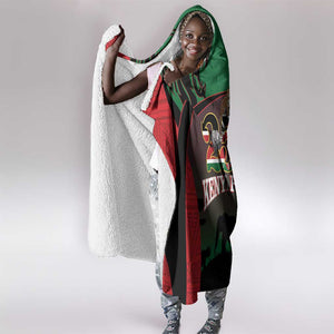 Proud Kenya 254 Hooded Blanket Safari Animals - African Pattern