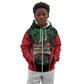 Proud Kenya 254 Kid Hoodie Safari Animals - African Pattern