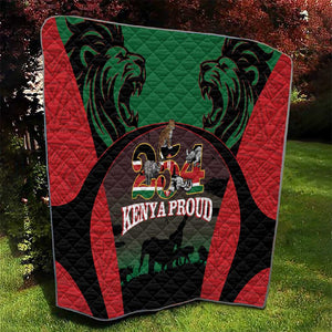 Proud Kenya 254 Quilt Safari Animals - African Pattern