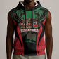 Proud Kenya 254 Sleeveless Hoodie Safari Animals - African Pattern - African Pride