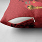 Morocco Football Custom Pillow Cover Atlas Lions Champions African Red Islamic Pattern