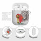 Morocco Football Custom AirPods Case Atlas Lions Champions African White Islamic Pattern