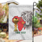 Morocco Football Custom Garden Flag Atlas Lions Champions African White Islamic Pattern