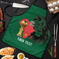 Morocco Football Custom Apron Atlas Lions Champions African Green Islamic Pattern