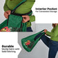 Morocco Football Custom Grocery Bag Atlas Lions Champions African Green Islamic Pattern