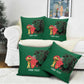 Morocco Football Custom Pillow Cover Atlas Lions Champions African Green Islamic Pattern