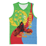 Personalised Eritrea Independence Day Basketball Jersey Shida Shoes Olive Branch African Pattern LT14
