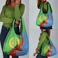 Personalised Eritrea Independence Day Grocery Bag Shida Shoes Olive Branch African Pattern