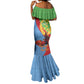 Personalised Eritrea Independence Day Mermaid Dress Shida Shoes Olive Branch African Pattern