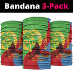 Personalised Eritrea Independence Day Neck Gaiter Shida Shoes Olive Branch African Pattern LT14