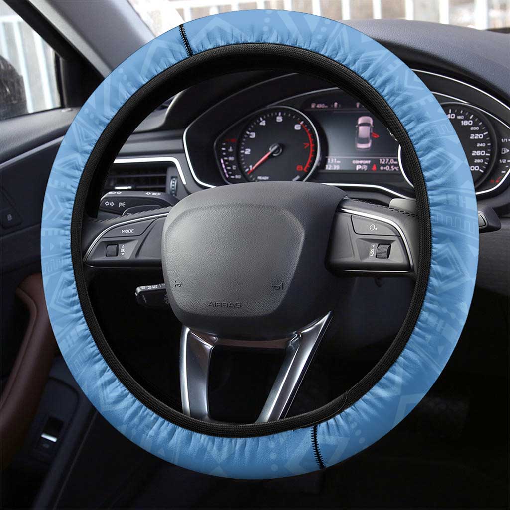 Eritrea Independence Day Steering Wheel Cover Shida Shoes Olive Branch African Pattern