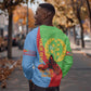 Personalised Eritrea Independence Day Sweatshirt Shida Shoes Olive Branch African Pattern