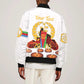Custom Eritrea Martyrs' Day Bomber Jacket 20 June Shida Shoes With Candles - White