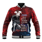 Personalized Toussaint Louverture Afro Haiti Baseball Jacket Haitian Father Grunge Style - African Pride