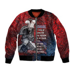 Personalized Toussaint Louverture Afro Haiti Bomber Jacket Haitian Father Grunge Style - African Pride