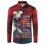 Personalized Toussaint Louverture Afro Haiti Button Sweatshirt Haitian Father Grunge Style