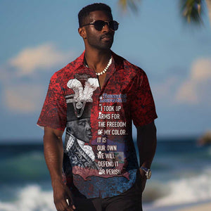 Personalized Toussaint Louverture Afro Haiti Hawaiian Shirt Haitian Father Grunge Style LT14