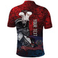Personalized Toussaint Louverture Afro Haiti Polo Shirt Haitian Father Grunge Style LT14