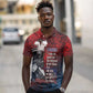 Personalized Toussaint Louverture Afro Haiti Polo Shirt Haitian Father Grunge Style LT14