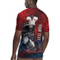 Personalized Toussaint Louverture Afro Haiti Rugby Jersey Haitian Father Grunge Style LT14