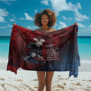 Toussaint Louverture Afro Haiti Sarong Haitian Father Grunge Style - African Pride