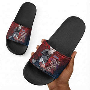 Toussaint Louverture Afro Haiti Slide Sandals Haitian Father Grunge Style - African Pride
