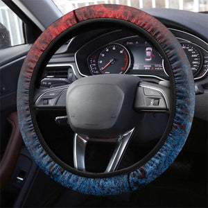Toussaint Louverture Afro Haiti Steering Wheel Cover Haitian Father Grunge Style - African Pride